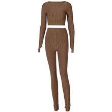 Load image into Gallery viewer, Honeycomb Women 2 Piece Gym Set